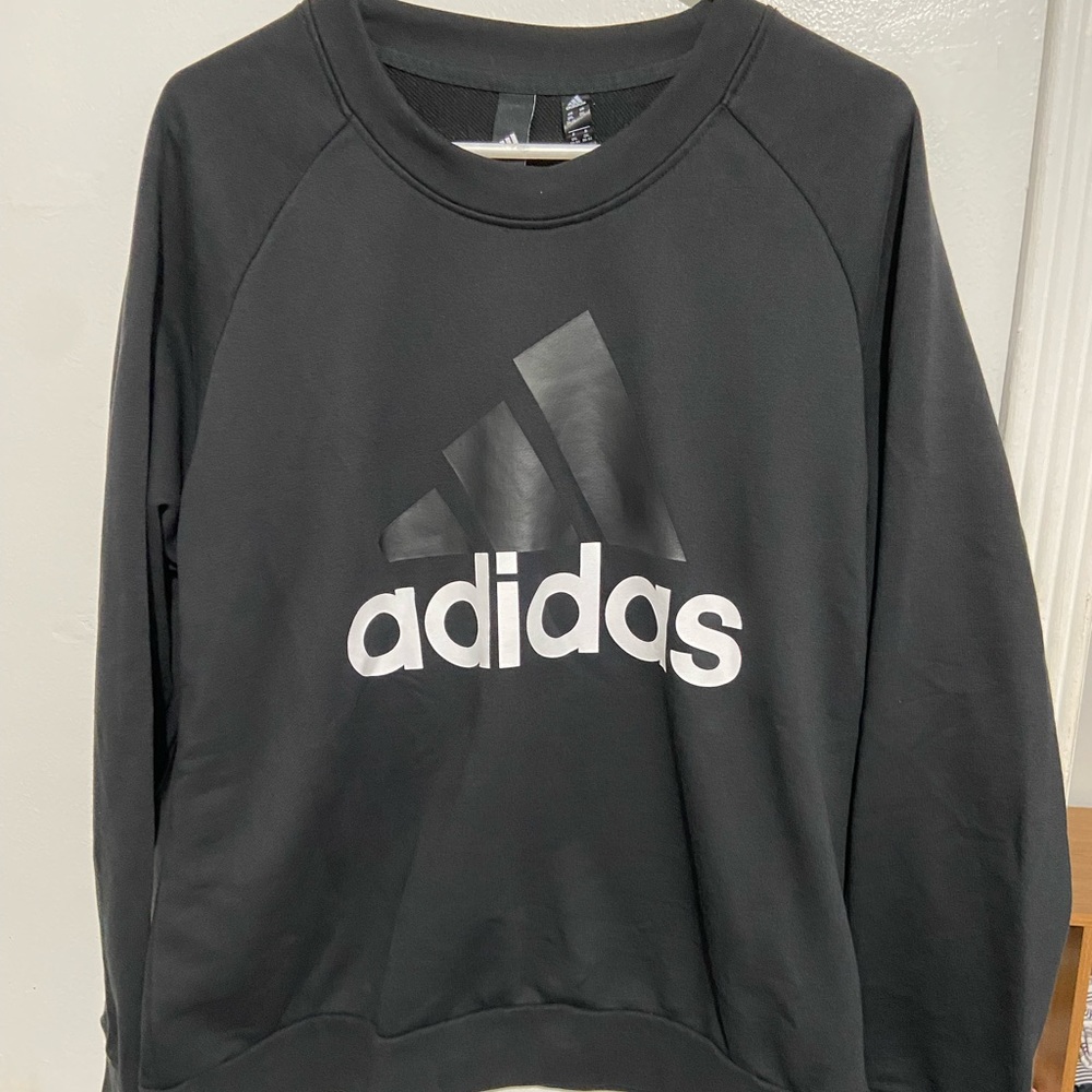 Black Adidas sweatshirt - women’s size 2XL